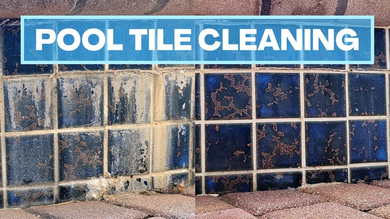 Pool Tile Cleaning Dustless Bead Blasting Reels YouTube