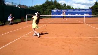 playing tennis like a pro - Kamila Poplawska