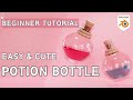 Create Easy Potion Bottle / Blender Beginner 3D Tutorial