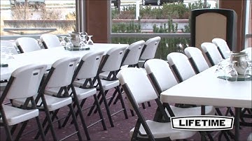 80139 Lifetime 6ft Tables and Cart