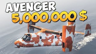 GTA ONLINE - КУПИЛ AVENGER ЗА 5,000,000$ #350