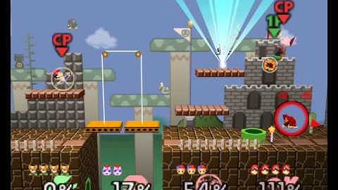 SSB (TAS): Fox vs 3 CPUs Lv. 9