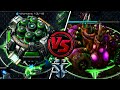 Starcraft 2  genetron vs xeyed  avezvous vu la bataille des courses personnalises scion en 4k 