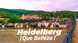 I visit the MOST Beautiful city in Germany! Heidelberg in 48 hours