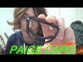 ギター用カポタスト PAIGE CAPO(ペイジ・カポ)「P-6E」 ～スリム,コンパクト且つ高機能なカポタスト!!～