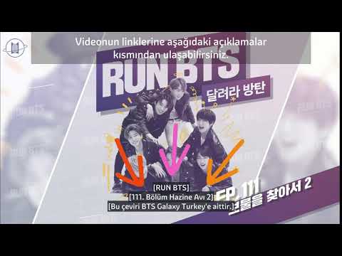 [Türkçe Altyazılı] RUN BTS!! 111. Bölüm