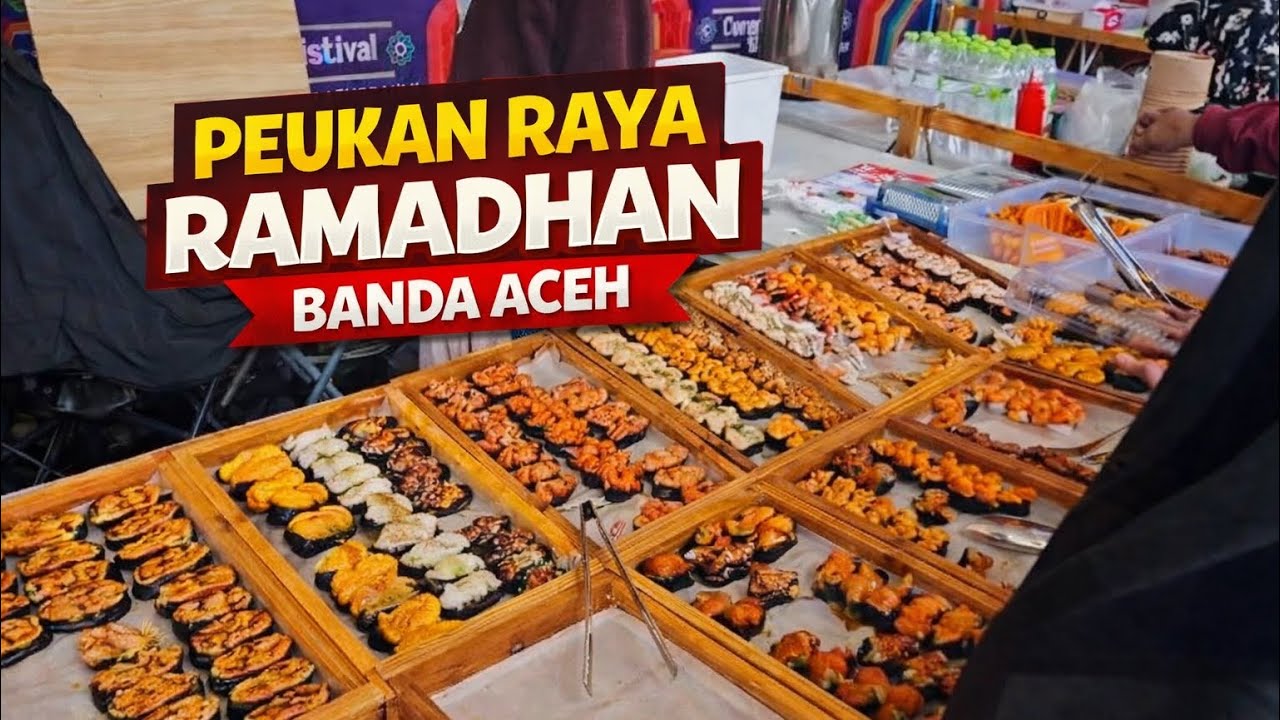 Berburu Takjil di Peukan Raya Ramadhan Banda Aceh | Kuliner Ramadhan Aceh