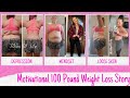 Weight Loss Motivation: Woman's 100 pound inspirational weight loss transformation video