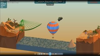poly bridge 42m Ballon Jump Single Ramp, Solution How to beat