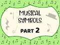 How to read music: Musical Symbols (Note values and Note letter names) image