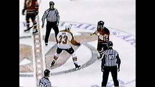 Cam Janssen Vs. Riley Cote Mar. 30th, 2007