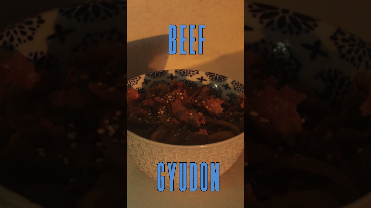 You NEED to add Japanese Beef Gyudon to your weeknight dinner rotation