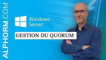 Formation Haute Disponibilité | Gestion du Quorum