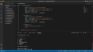 Tarea 1 - Calculadora Python