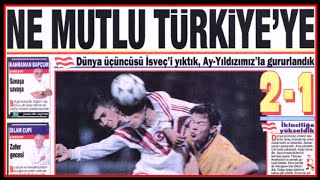 Türkiye 2 - İsveç 1 , Geniş Özet (29.03.1995)