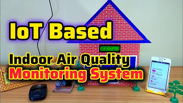 IoT Based Indoor Air Quality Monitoring System #iotapplications #esp8266 #esp8266project #nodemcu