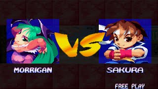 Capcom Fighting Collection (PS5) Super Puzzle Fighter ll Turbo: Arcade Mode (Morrigan + Hard)