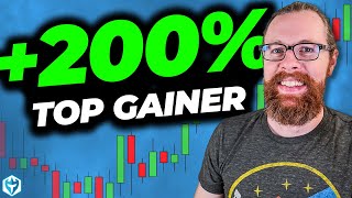 Today&#39;s leading gainer is still going higher +1,400% now!