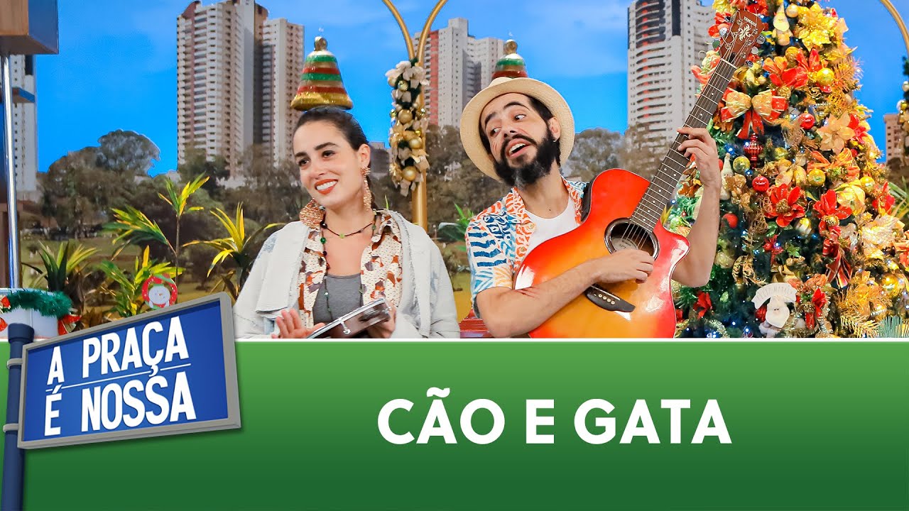 Cão e gata | A Praça é Nossa (29/12/22)