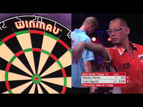 Darts World Trophy 2017 Round 1 Harms vs Higuchi