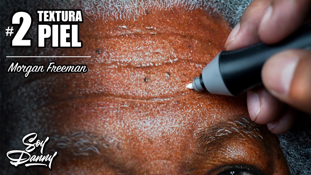 Cómo dibujar PIEL  HIPERREALISTA con lápices de colores | 2 de 6 | Soy Danny