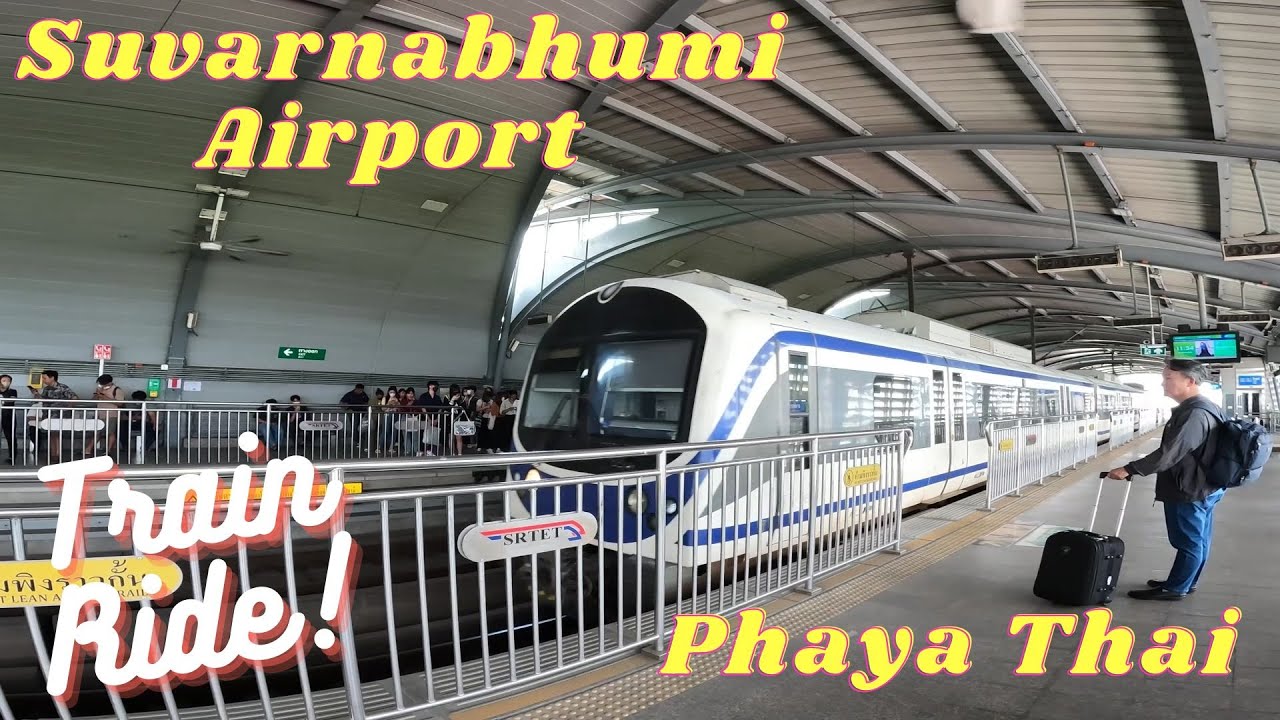 Suvarnabhumi Airport to Phaya Thai (July 1, 2023) - YouTube