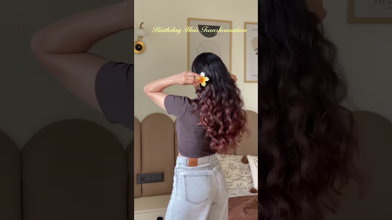 Hairstyling Idea | Chocolatey Brown Hair Color 🍫🎂  