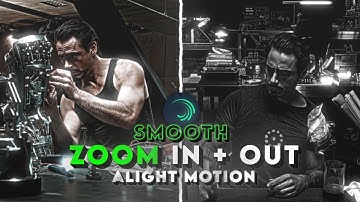 Smooth Zoom in + out like After Effects - Alightmotion Tutorial (+Preset)