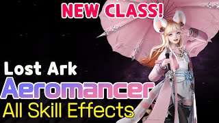 LostArk New Class Aeromancer All skill effects