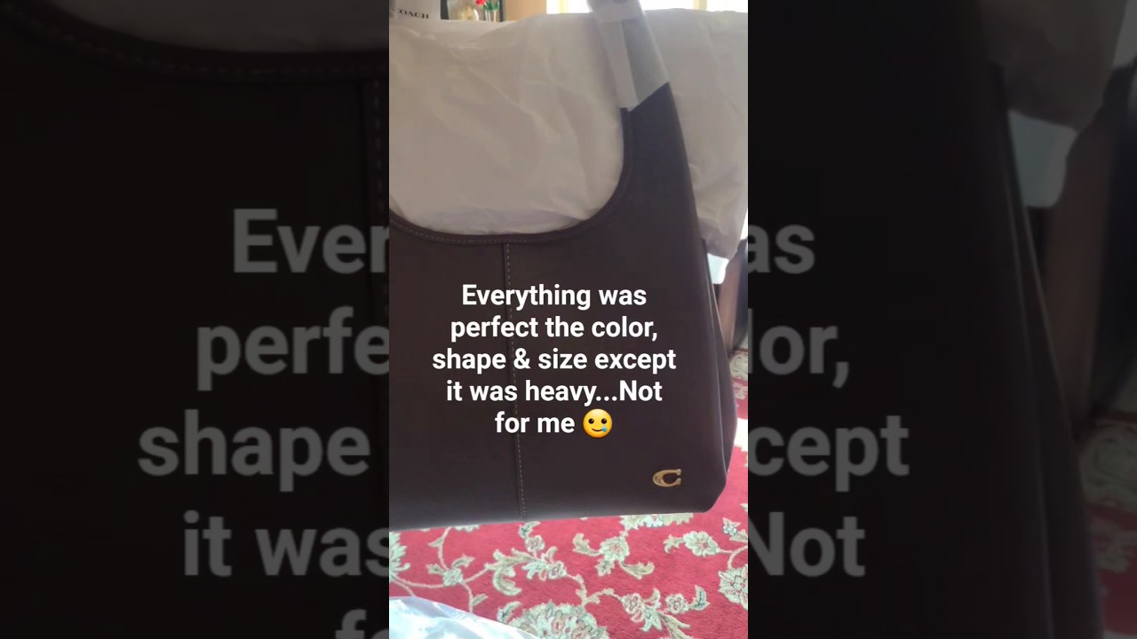 Lana Shoulder bag, influenced to buy it...deinfluenced by buying it 