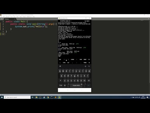 Minggu 3 PART 2 -  Javac Java di Termux Android