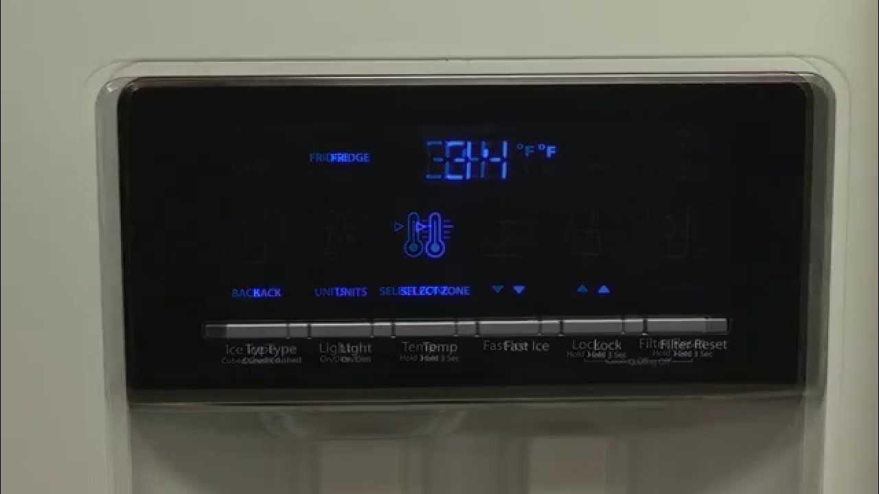 4 Part 4 How to use your refrigeration controls - YouTube