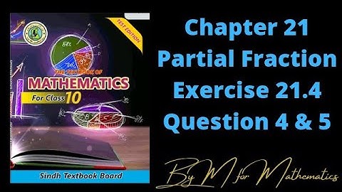 Class 10 New Maths book Exercise:21.4 question 4 &5 #class10maths  #mathssindhboard #exercise21.4