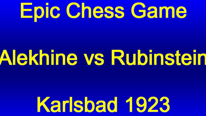 A nail in a coffin  Alekhine beat Capablanca in Capa-style