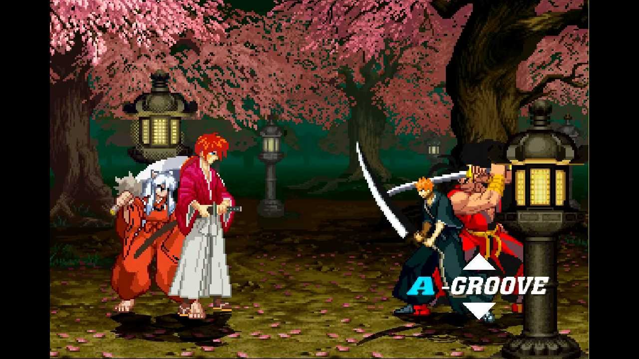 Kenshin Inuyasha VS Ichigo Haohmaru - MUGEN IVXX