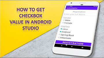 #16 how to get checkbox value in android studio |  android app development tutorial for beginners