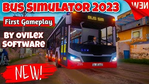 Bus simulator 2023 [OFFICIALLY RELEASED]-First look Gameplay (Android & ios)