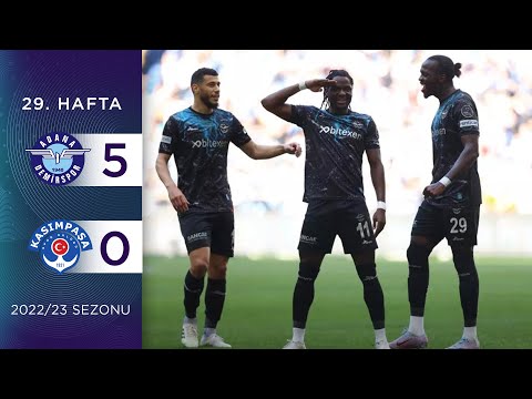 Adana Demirspor (5-0) Kasımpaşa | 29. Hafta - 2022/23