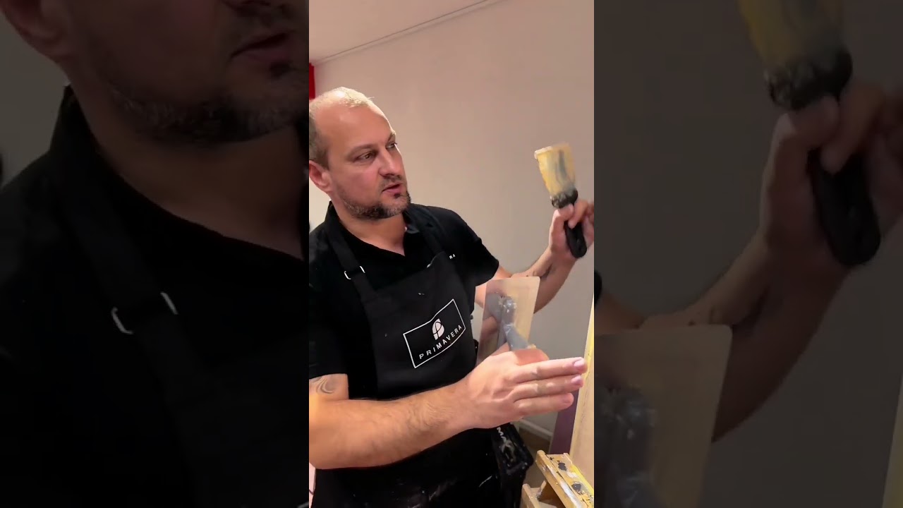 Техника нанесения шелка EFFECTO GOLD MATT от бренда PRIMAVERA