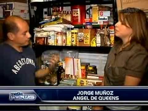 Jorge Munoz, "Un Angel en Queens" Parte 2 por Maria Santana, Mega News