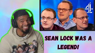 AMERICAN REACTS TO Sean Lock's GRUMPIEST Moments on 8 Out of 10 Cats Does Countdown!