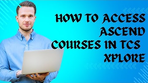 How to access AsCend certification course in TCS xplore #tcs #xplore #certification_courses