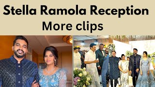 More clips of Stella Ramola&Daniel Davidson Wedding Reception | Sweety's Reception | Paul Dhinakaran