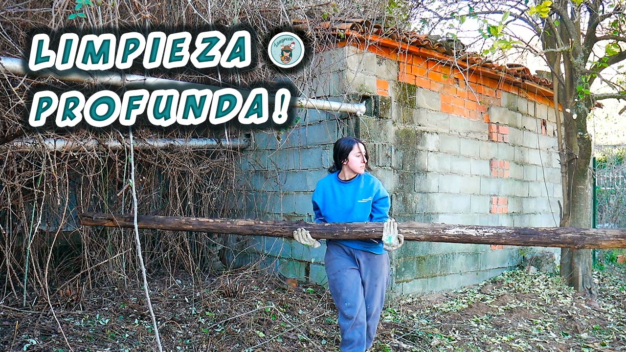 LIMPIEZA PROFUNDA tras AÑOS de ABANDONO en la NUEVA FINCA! 🏡