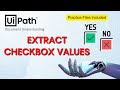 14. Extract Checkbox Data | Boolean Values | Yes No | UiPath Document Understanding | Form Extractor