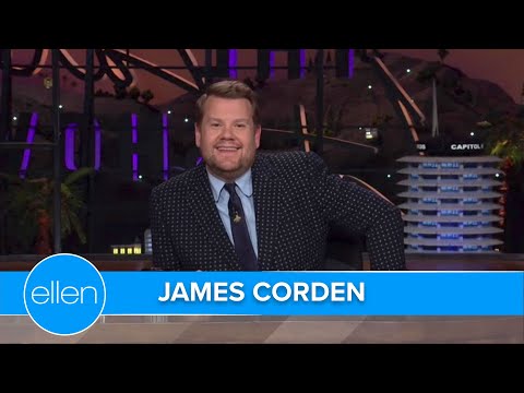 James Corden’s Wife Was in a Bathroom When She Got a Call from Stevie Wonder