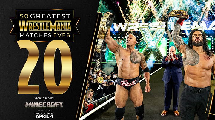 FULL MATCH: Roman Reigns & The Rock vs. Cody Rhodes & Seth Rollins: WrestleMania XL Saturday