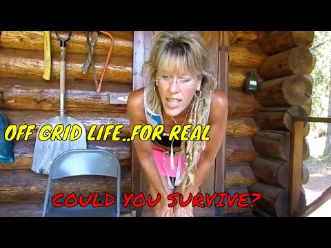 OFF GRID LIFE FOR REAL! COULD YOU SURVIVE?