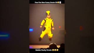 Free Fire New Bailalo Rocky Emote Bailalo Rocky Song