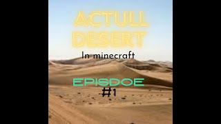 My first video! how to make an actull DESSERT in minecraft creative! #1